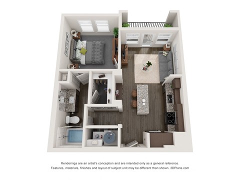 Nine 50 luxury A2 floor plan